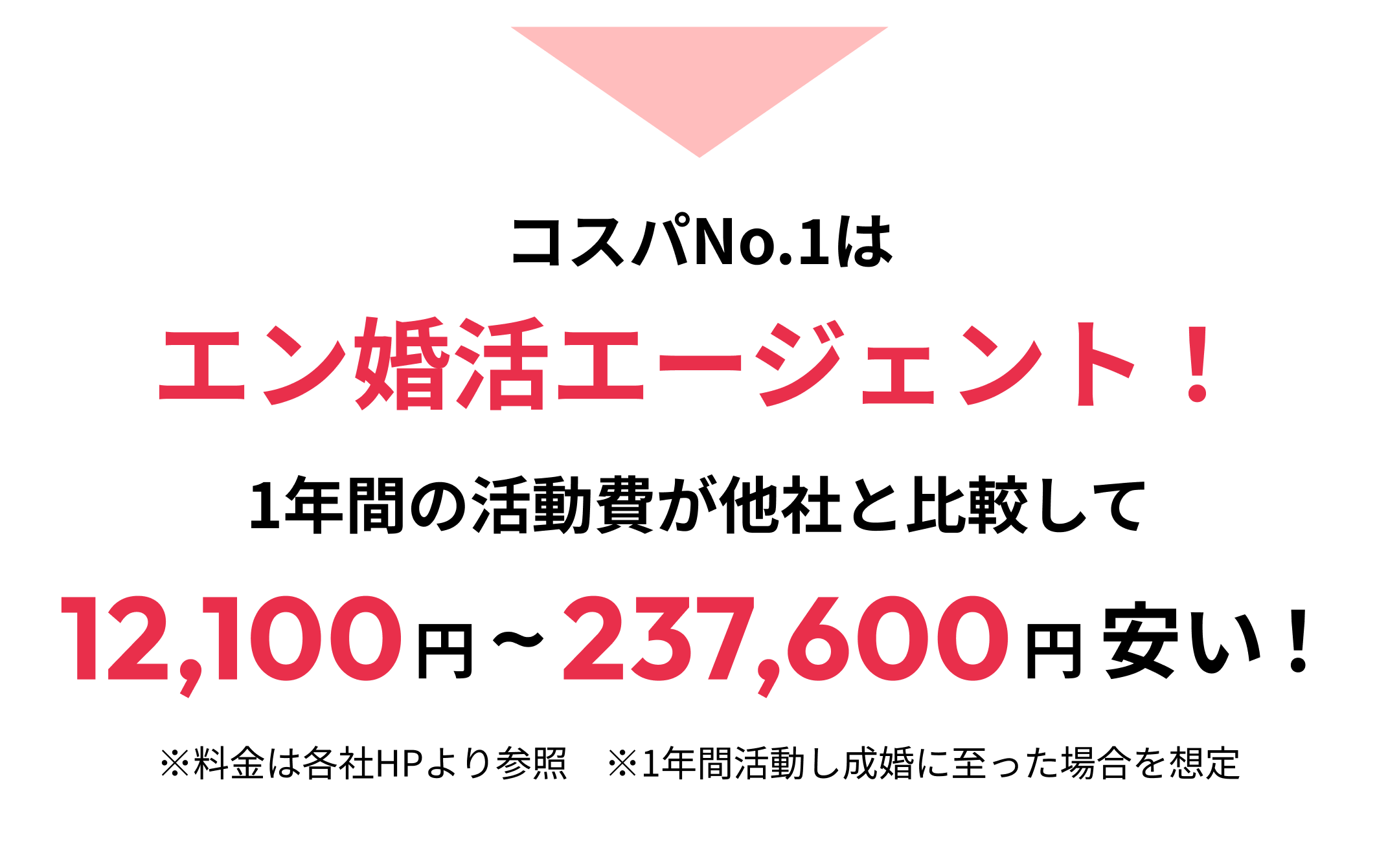 コスパNo.1はエン婚活エージェント!
